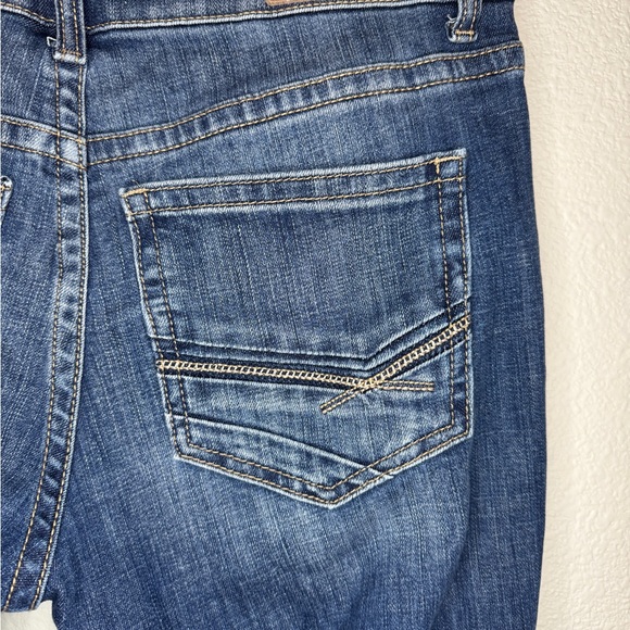 BKE Victoria Universal Fit Mid-Rise Ankle Skinny Jeans Medium Wash Size 28 - Picture 4 of 6